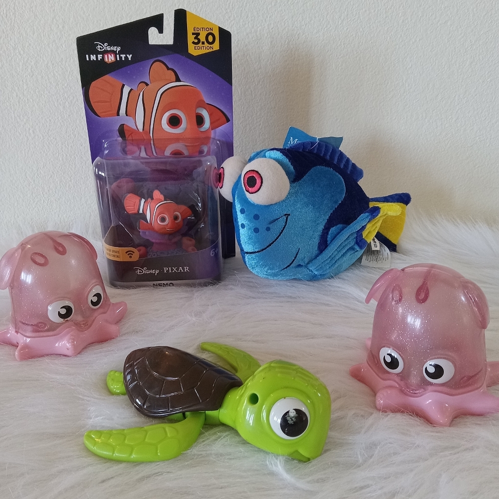 5Pcs - Cute Finding Nemo Movie Characters